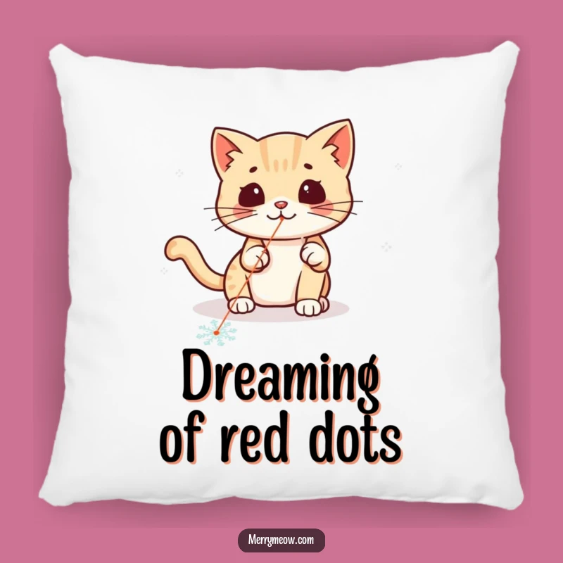 Cozy Funny Kawaii Laser Cat Pillow: Playful Winter Accent Gift