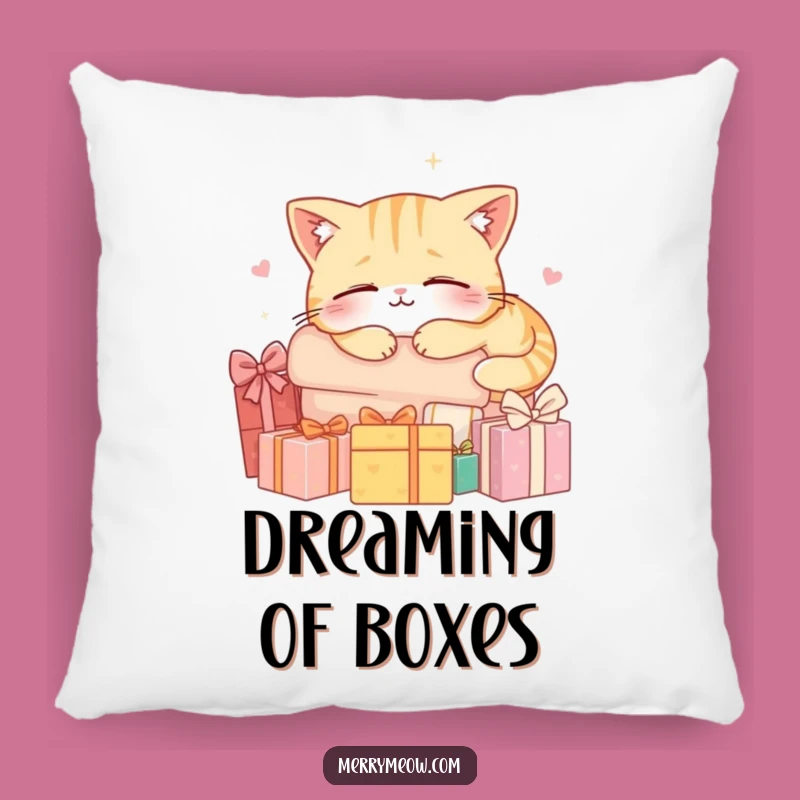 Funny Napping Cat Pillow: Cozy & Hilarious Accent for Festive Feline Fans