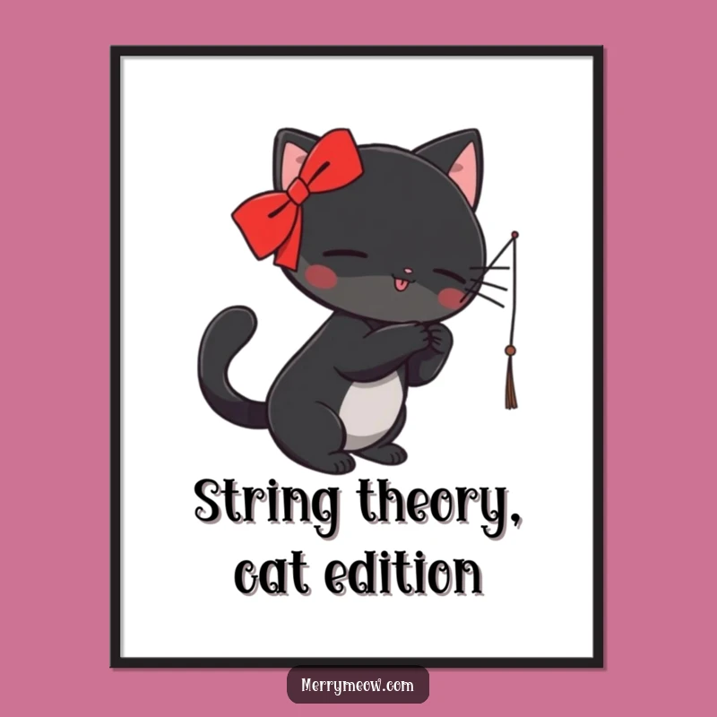 Free Printable Black Cat Wall Art: Playful Downloadable Feline Decor