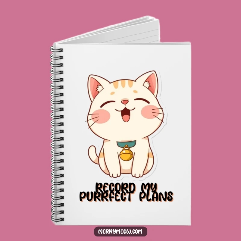 Funny Content Cat Notebook: Journal Your Thoughts with a Purring Kitty, Humorous Gift