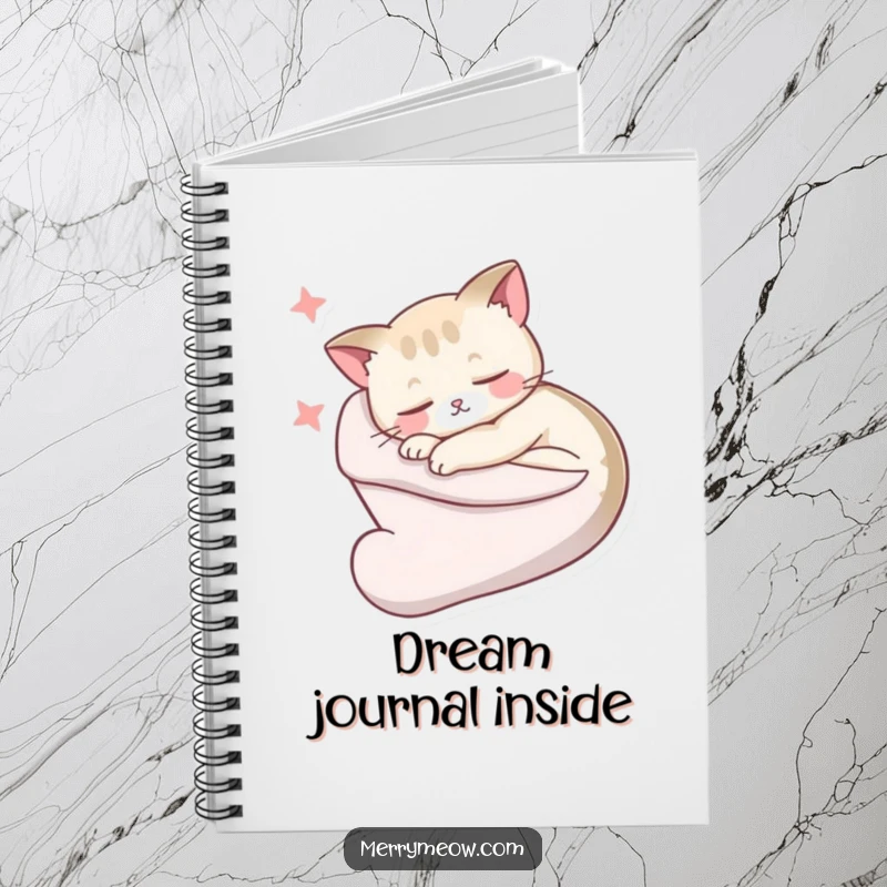 Funny Notebook: A hilariously sleepy cat is curled up inside a stocking, dreaming sweetly, perfect for jotting down thoughts.