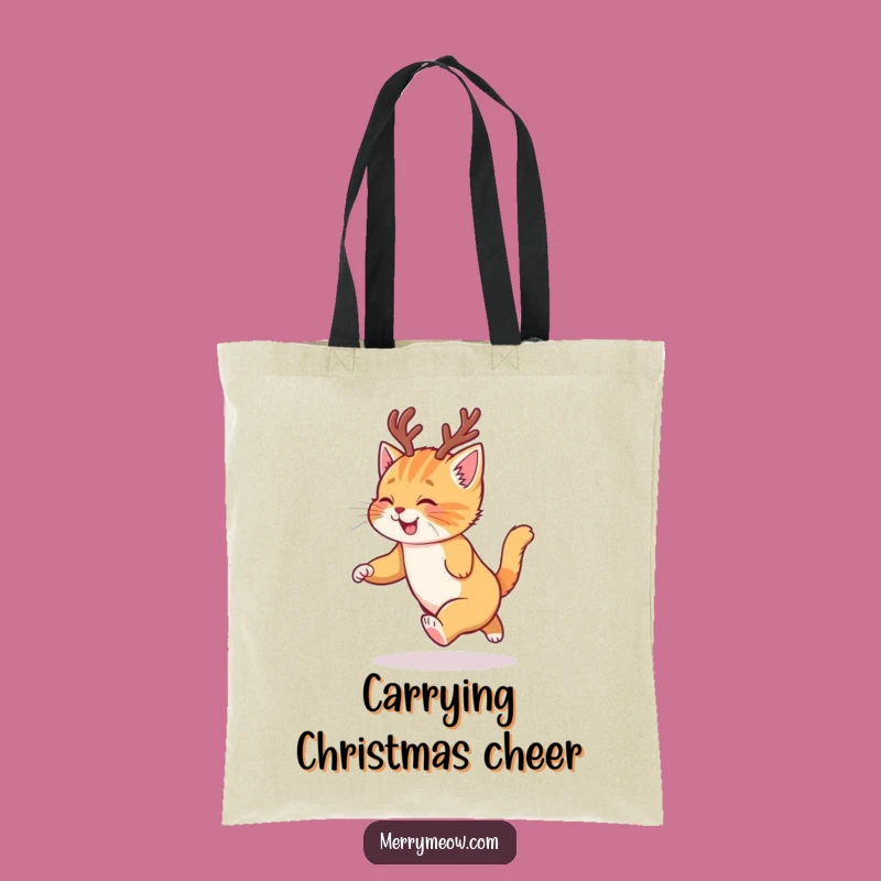 Funny Ginger Kitten Tote Bag - Festive & Practical Perfect Gift